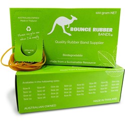 Bounce Rubber Bands Size 33 Box 100gm