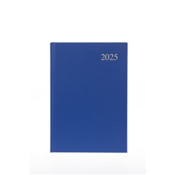 Collins Essential Diary A5 Day To Page Blue