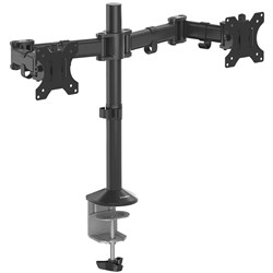Fellowes Reflex Dual Monitor Arm Black