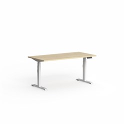 OLG Klass Electric Height Adjustable Desk 1800W x 750D x 620-1270mmH New Oak/White