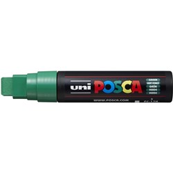 Uni Posca PC-17K Paint Marker Extra Broad 15mm Chisel Tip Green