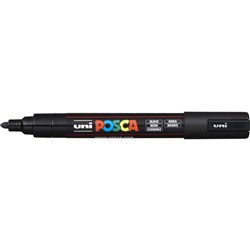 Uni Posca PC-5M Paint Marker Medium 2.5mm Bullet Tip Black