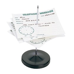 Esselte Spike File Metal Base Black