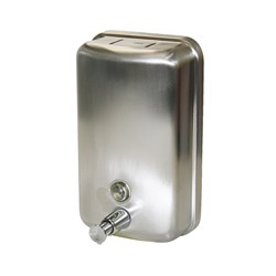 Edco Stainless Steel Soap Dispenser Vertical