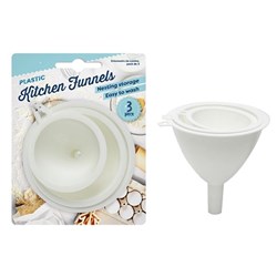 Funnel Set Plastic 3 Piece